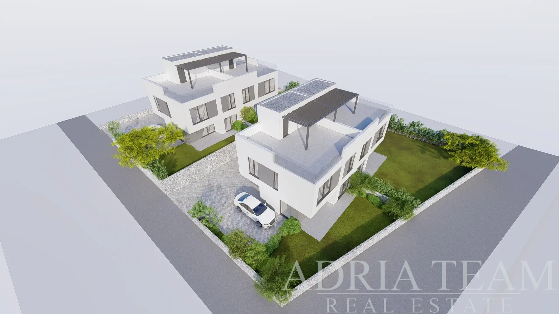 ATRAKTIVNO GRAĐEVINSKO ZEMLJIŠTE S IDEJNIM PROJEKTOM - MOLAT, BREGULJE